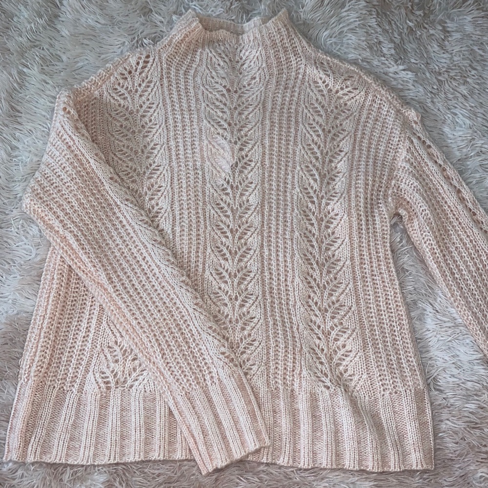 lauren conrad pink sweater